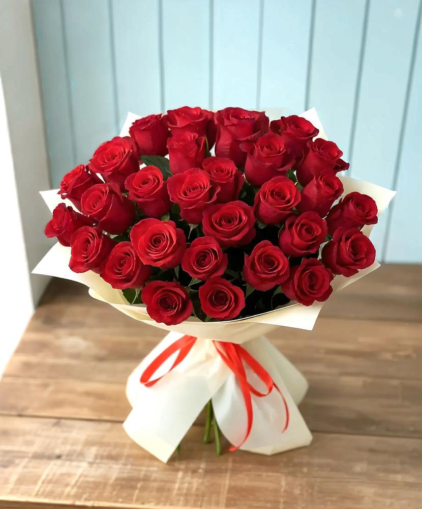 Букет 29 Красных роз в Советском Ханты-Мансийского АО
