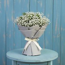 Букет цветов из:  Гипсофила в Советском Ханты-Мансийского АО