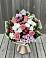 Букет цветов из: Альстромерии, Гвоздики, Розы и Хризантемы в Советском Ханты-Мансийского АО