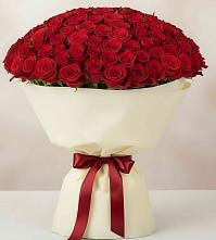 Букет 101 Красная роза Милано в Советском Ханты-Мансийского АО