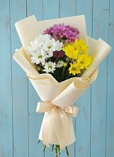 Букет цветов из:  Хризантемы в Советском Ханты-Мансийского АО