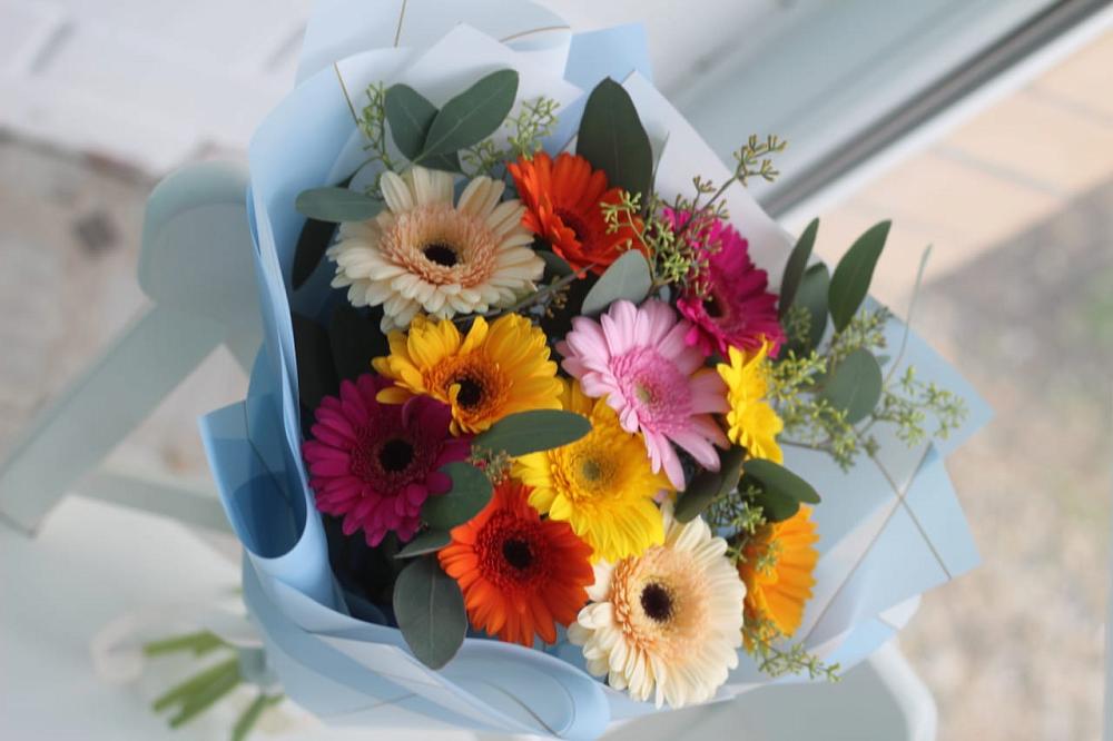 Букет цветов из: Герберы в Советском Ханты-Мансийского АО