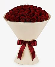 Букет 101 Бордовая роза Блэк Бакарра в Советском Ханты-Мансийского АО