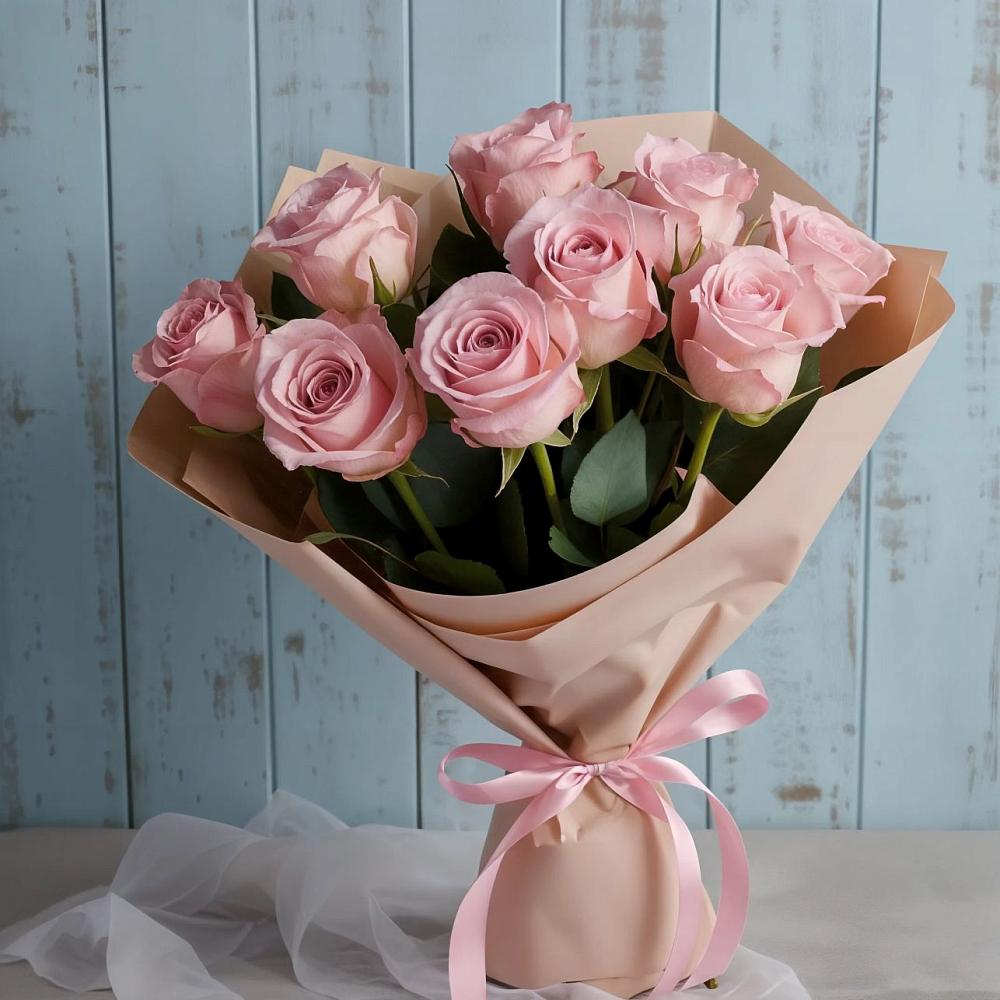 Букет цветов из: Розы в Советском Ханты-Мансийского АО