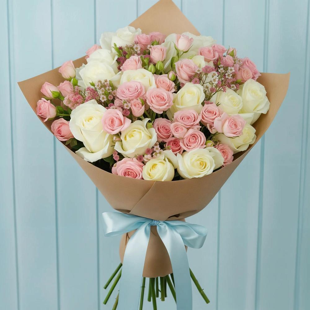 Букет цветов из: Розы в Советском Ханты-Мансийского АО