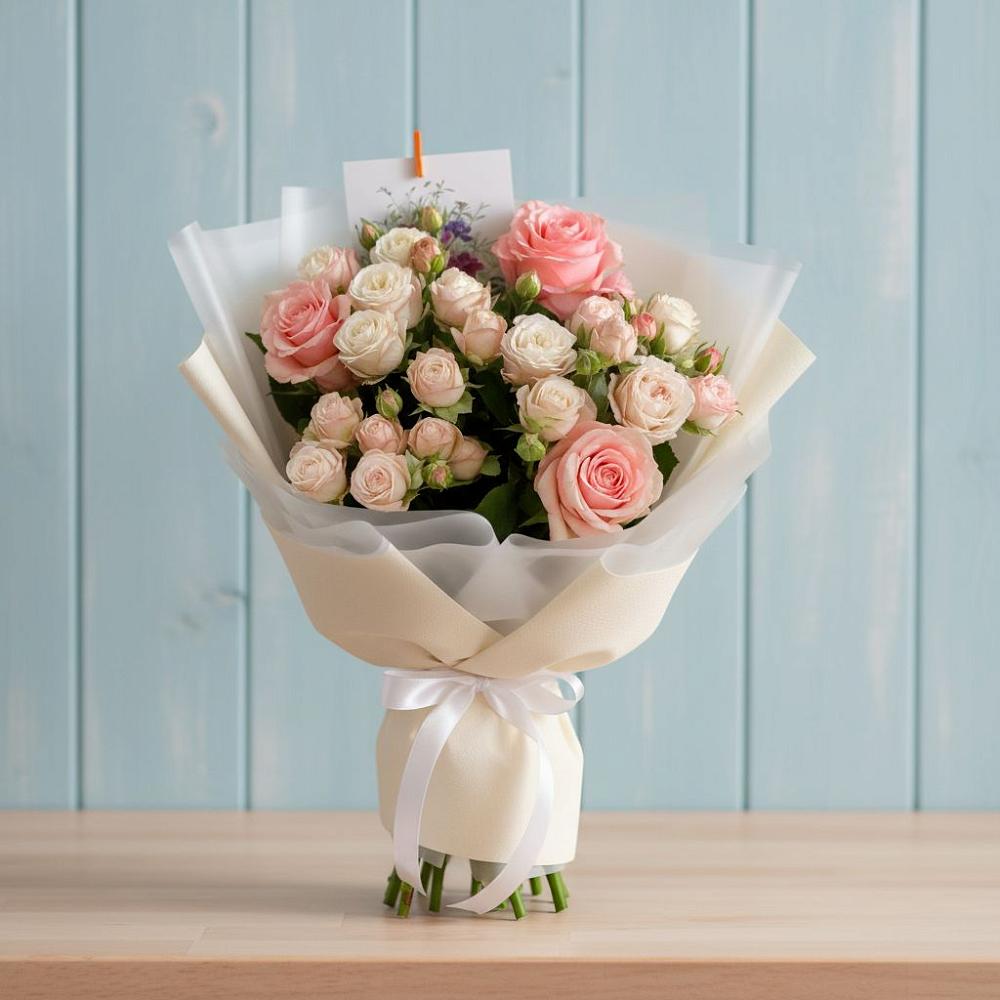 Букет цветов из: Розы в Советском Ханты-Мансийского АО