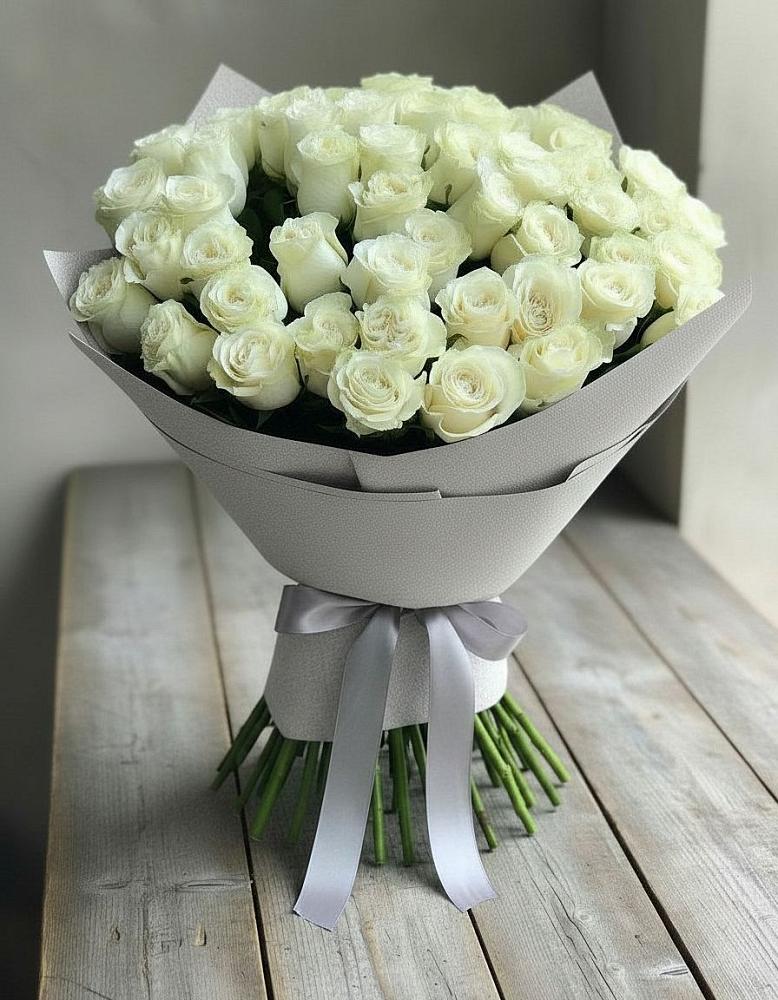 Букет 35 Белых роз в Советском Ханты-Мансийского АО