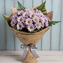 Букет цветов из:  Хризантемы в Советском Ханты-Мансийского АО