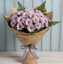 Букет цветов из:  Хризантемы в Советском Ханты-Мансийского АО
