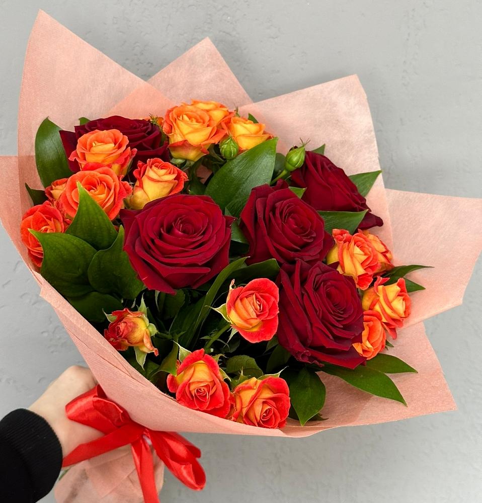 Букет Любовь и восторг в Советском Ханты-Мансийского АО