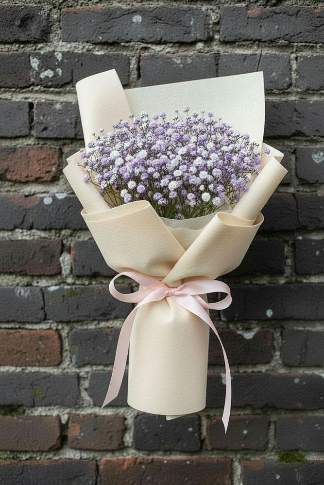 Букет цветов из: Гипсофила в Советском Ханты-Мансийского АО