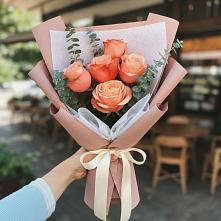 Букет цветов из:  Розы #REPLACE_PRED# Советском Ханты-Мансийского АО