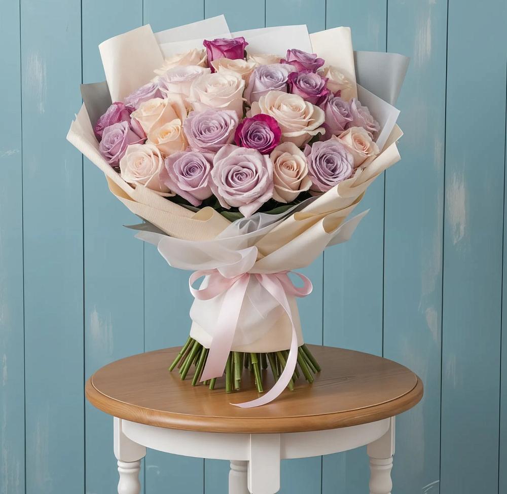 Букет цветов из: Розы в Советском Ханты-Мансийского АО