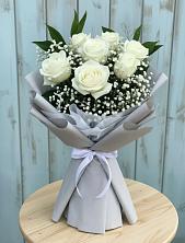 Букет цветов из:  Розы в Советском Ханты-Мансийского АО