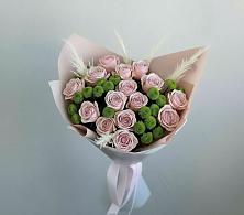 Букет цветов из:  Розы и Хризантемы в Советском Ханты-Мансийского АО