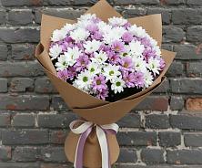 Букет цветов из:  Хризантемы в Советском Ханты-Мансийского АО