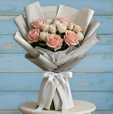 Букет цветов из:  Розы в Советском Ханты-Мансийского АО