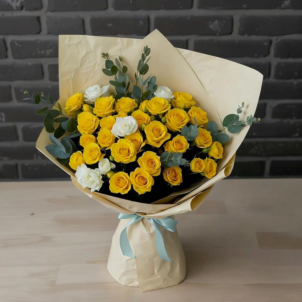 Букет цветов из: Розы в Советском Ханты-Мансийского АО