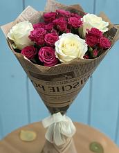 Букет цветов из:  Розы в Советском Ханты-Мансийского АО