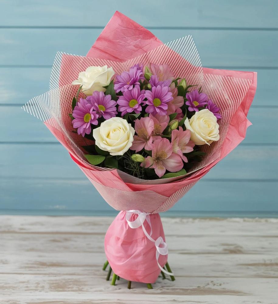 Букет цветов из: Герберы в Советском Ханты-Мансийского АО