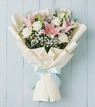 Букет цветов из:  Лилии в Советском Ханты-Мансийского АО